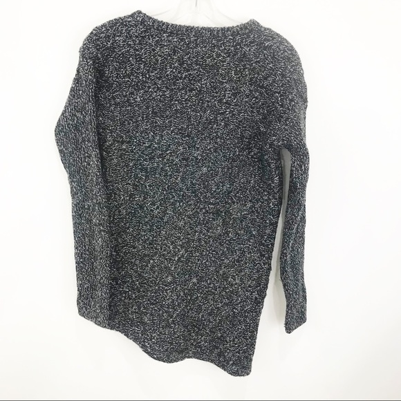 ATHLETA Northern Lights Black Gray Oversized Chunky Sweater Size XXS - Picture 7 of 8